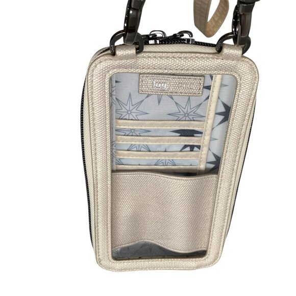 Lug Pike RFID Panelled Metallics Crossbody Bag - Picture 2 of 13